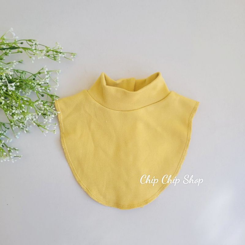 Yếm cổ 3 phân,yếm cổ cao cotton bé trai,bé gái