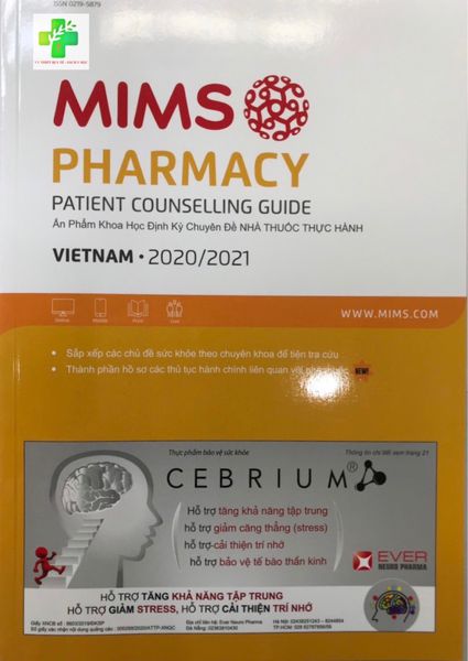 SÁCH MIMS PHARMACY - Ấn Phẩm Khoa Học Định Kỳ Chuyên Đề Nhà Thuốc Thực Hành
