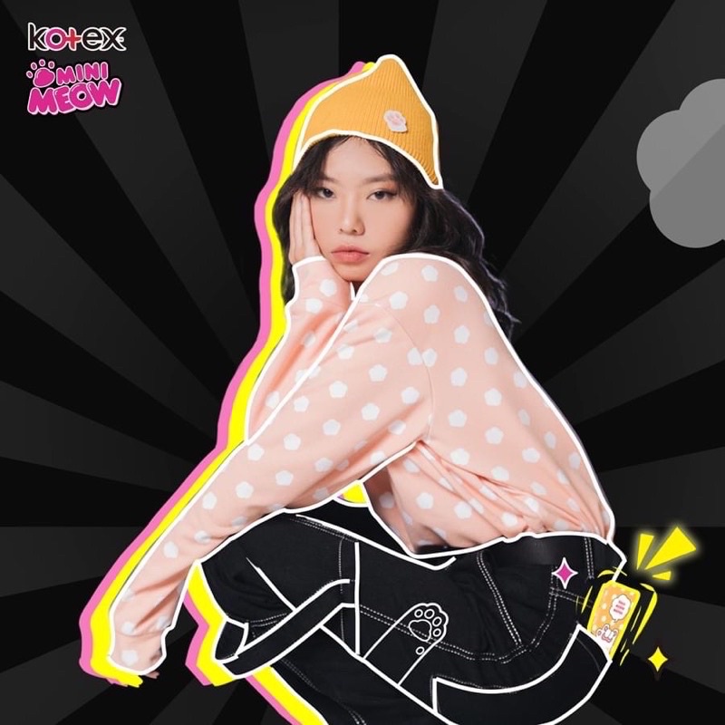 ( date mới )BVS Kotex Mini Meow 24cm 8 Miếng