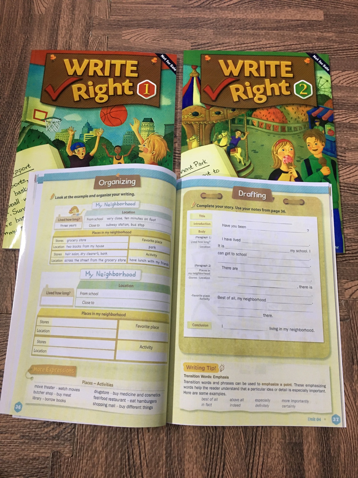 Bộ Sách 3 quyển Write Right 1,2,3 ( in màu)