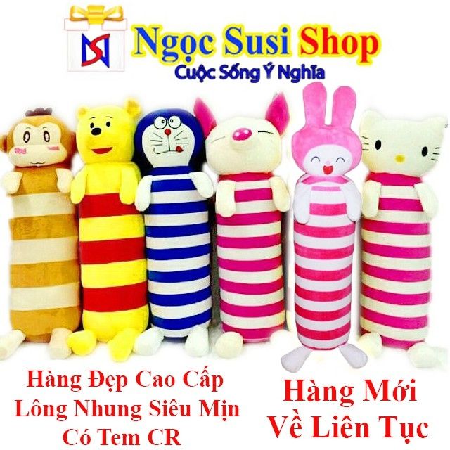 GỐI ÔM HÌNH THÚ CAO CẤP [ NGẪU NHIÊN MẪU]