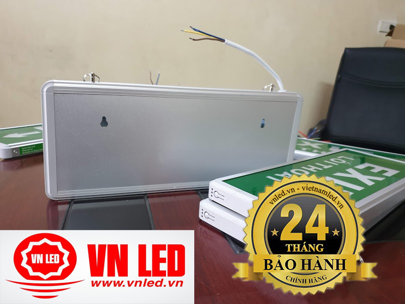Đèn EXIT thoát hiểm lối thoát 1 mặt, 2 mặt