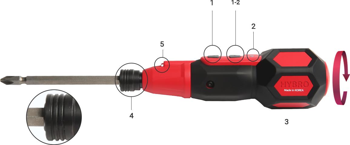 [HCMC] USB charging handheld screwdriver