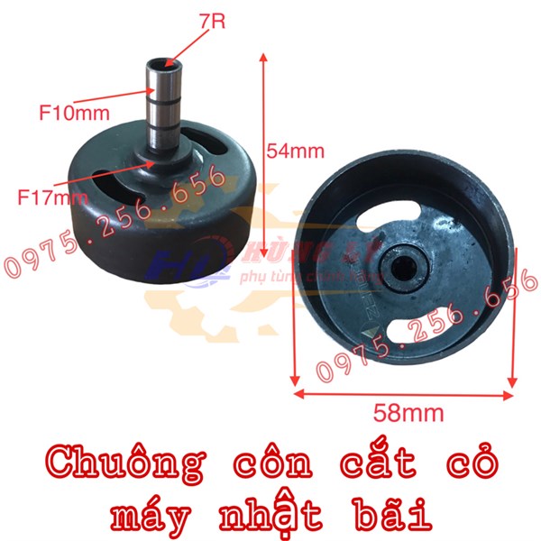 Chuông côn bát côn 24/7 cắt cỏ máy nhật bãi (Cái) phụ tùng cắt cỏ phụ tùng hùng lỳ