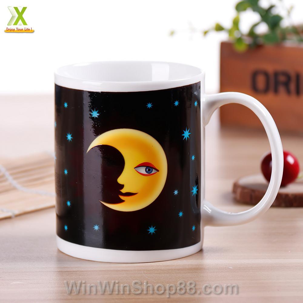 [FREESHIP MAX 15K][HCM]Ly đổi màu Mặt trăng - Mặt trời (Sun & Moon  Color Changing Cup)
