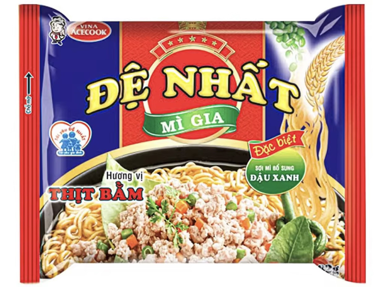Thùng Mì Đệ Nhất thịt bầm 82g.