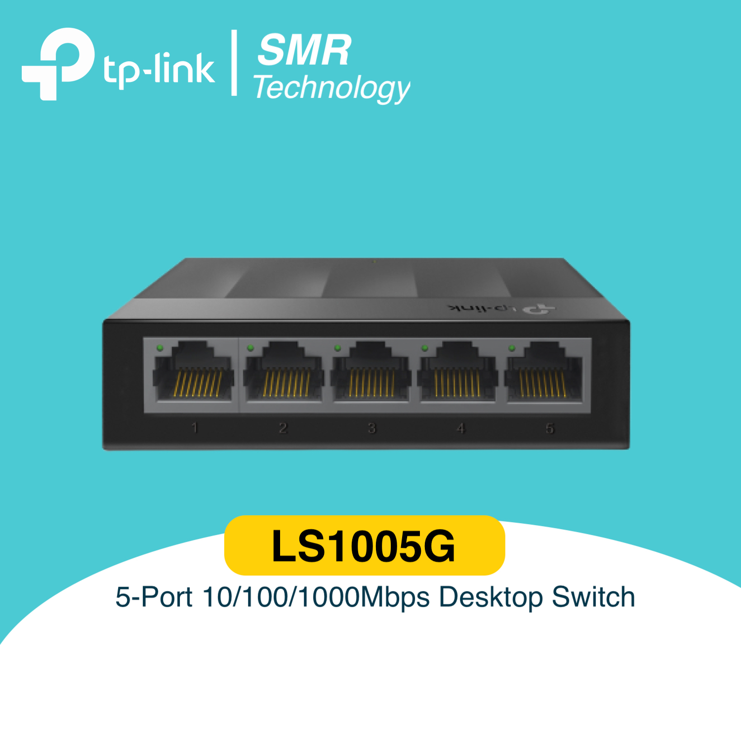 Switch TP-Link LS1005G 5 port Gigabit (1.0Gbps) New (Thiết bị chuyển mạng)