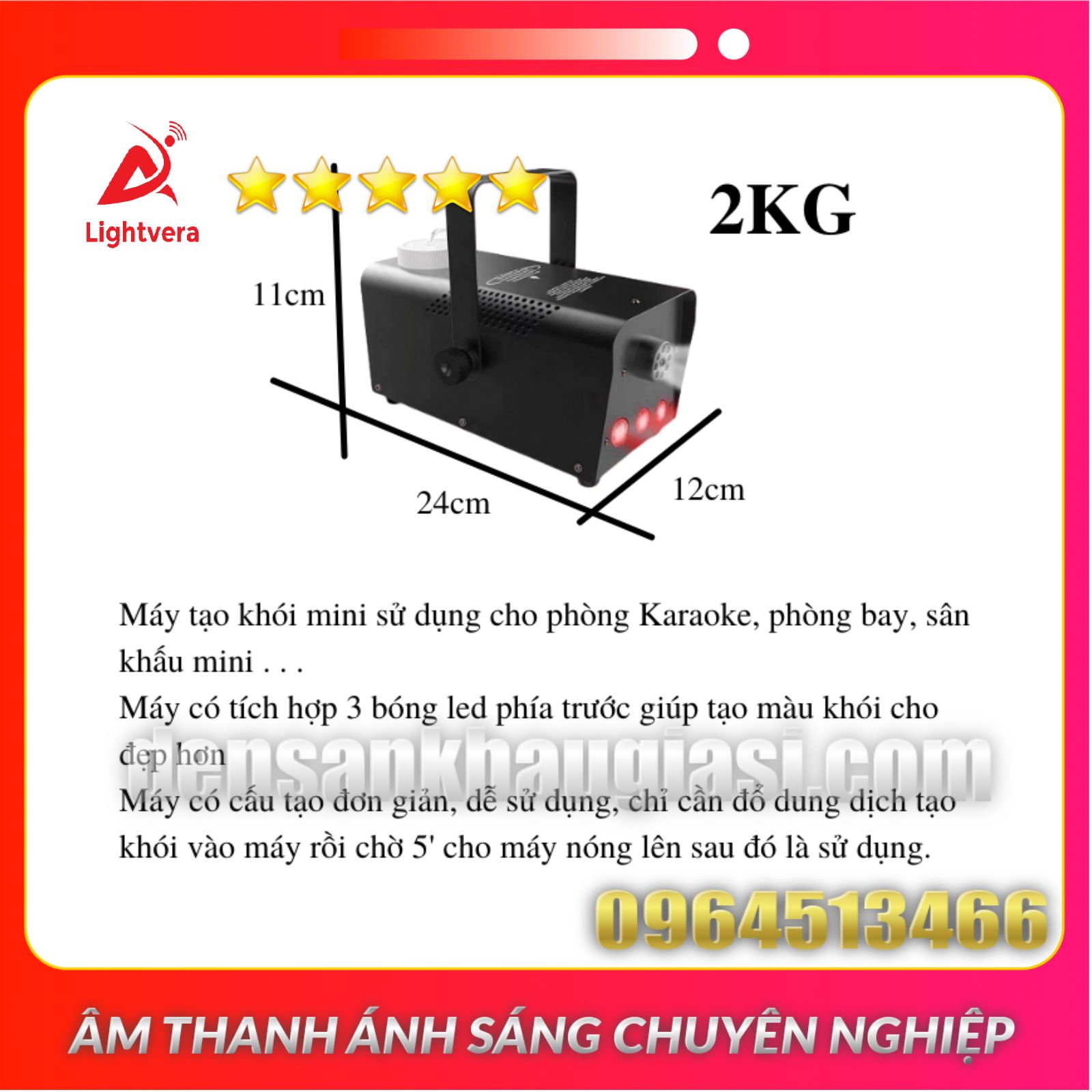 Máy Tạo Khói Mini