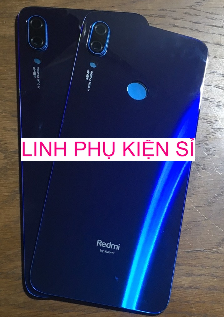 Nắp lưng xiaomi redmi note 7 màu xanh tím