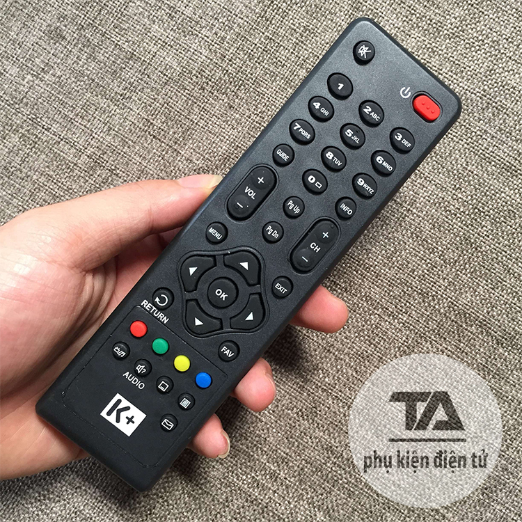 [FREESHIP] ✔ Remote Điều khiển đầu thu K+ - HÀNG TỐT