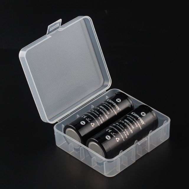 Hộp đựng 2 pin 26650