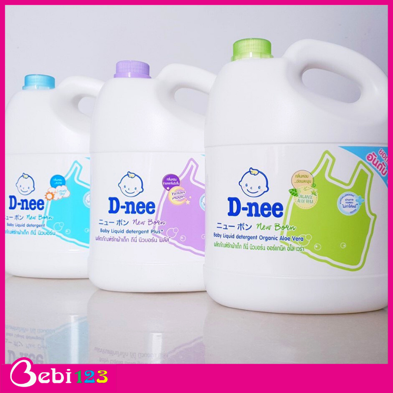 Nước giặt quần áo em bé Dnee Can 3000ml cho bé