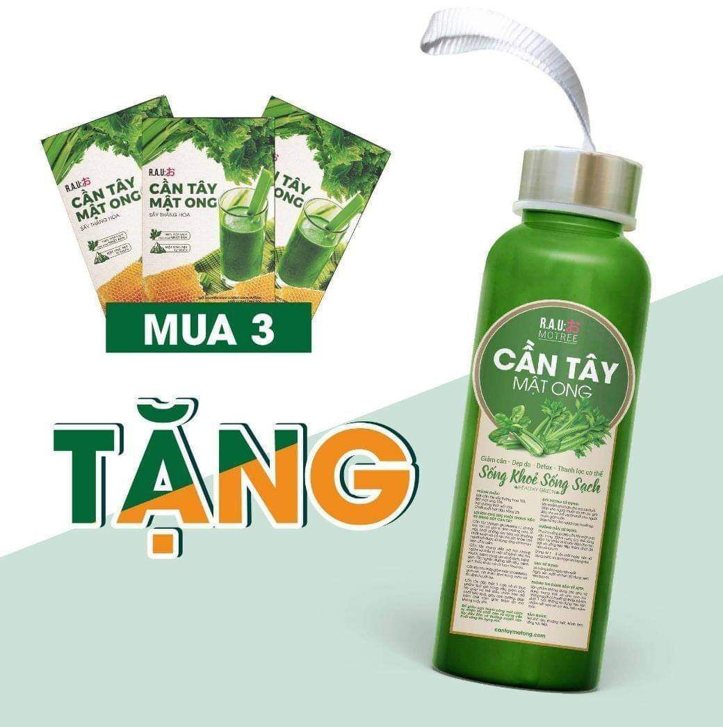 Cần Tây Mật Ong Motree ( hộp 14 gói )