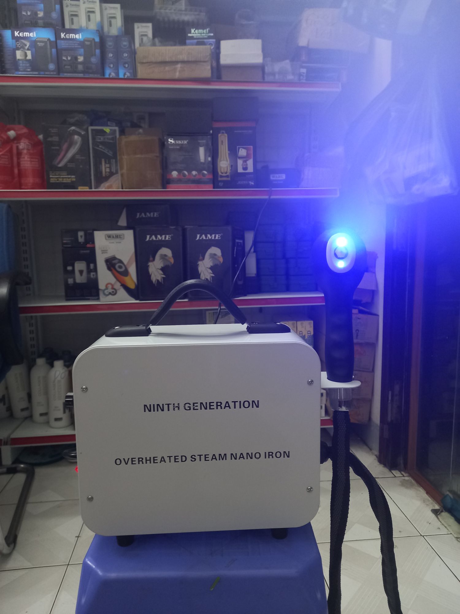 Máy hấp phục hồi  Phun Nano để bàn cao cấp