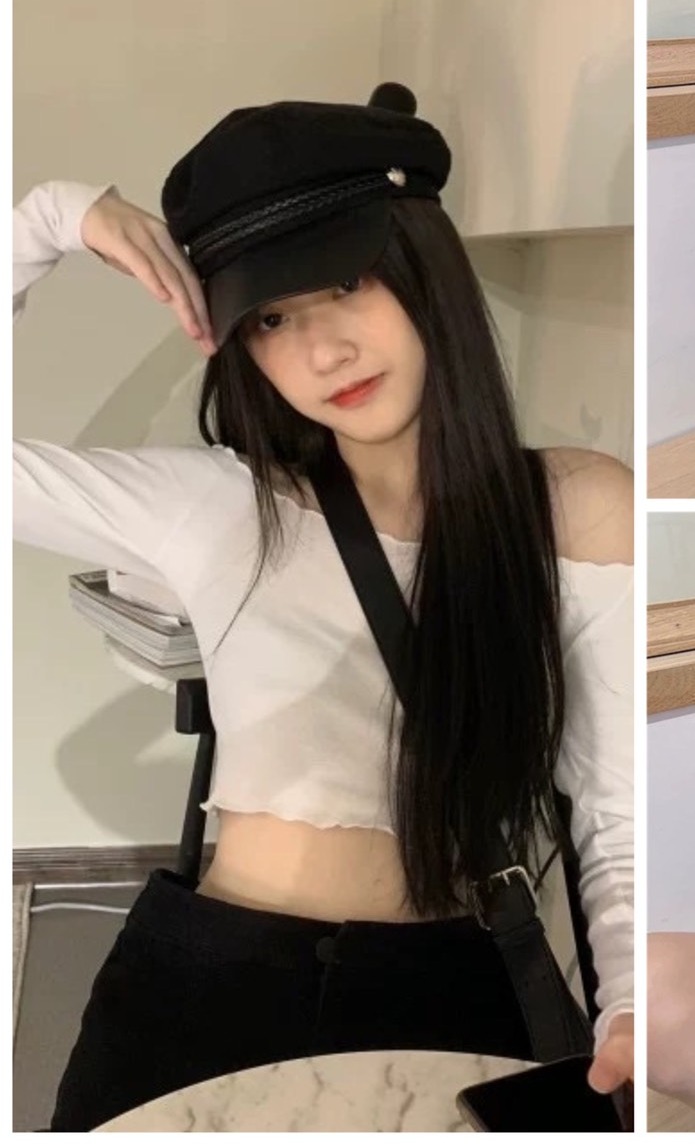 [HCM]Áo croptop trễ vai