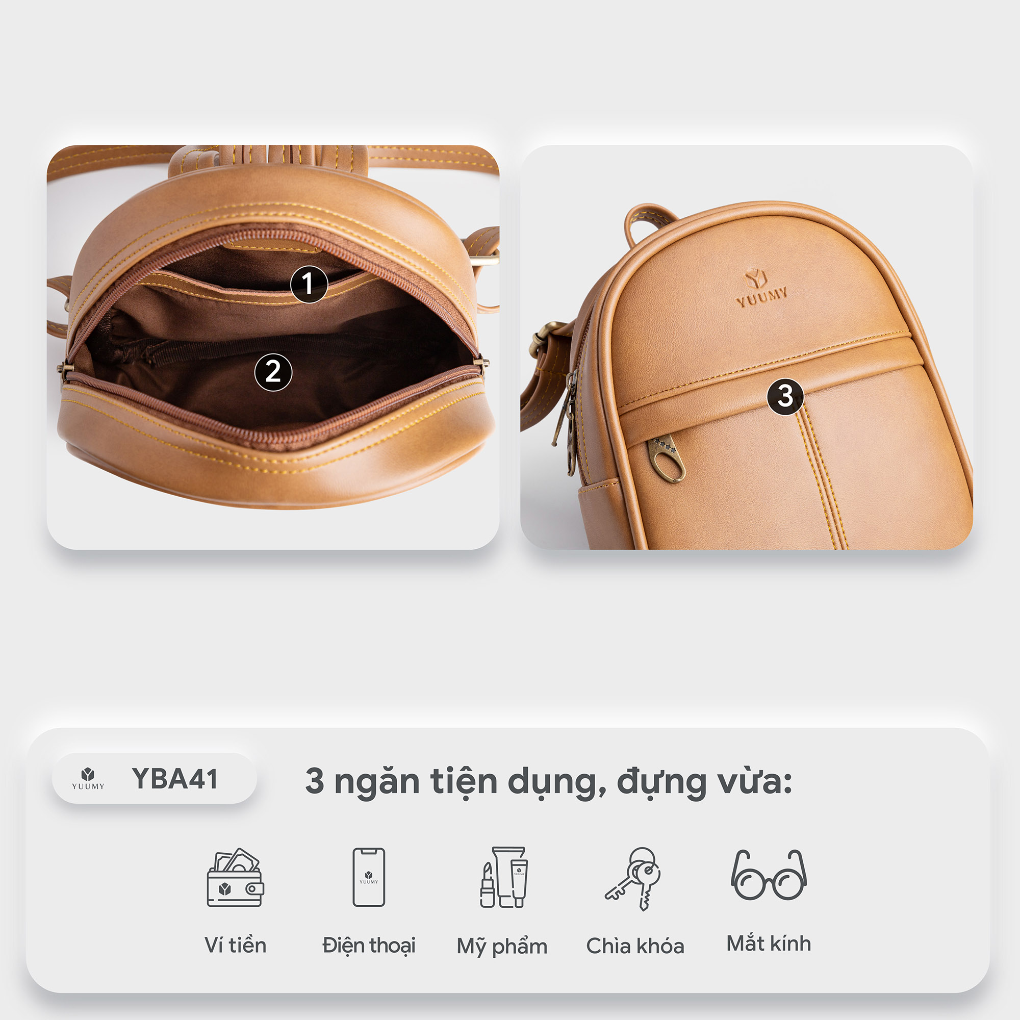 Balo nữ thời trang YUUMY YBA41