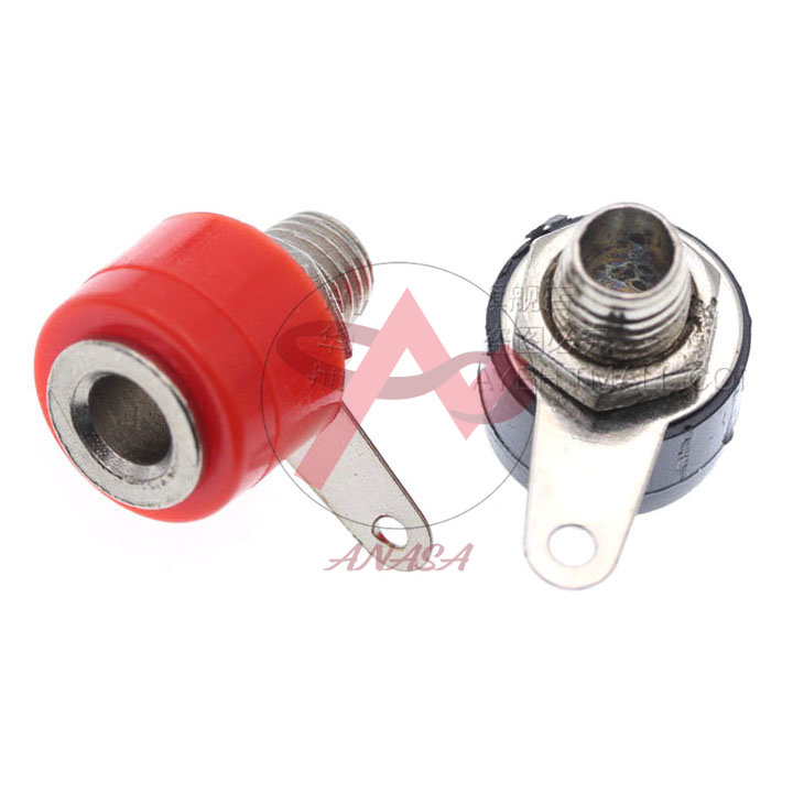 Combo jack bắp chuối cái ngắn - cặp jack js910 b-b đỏ đen