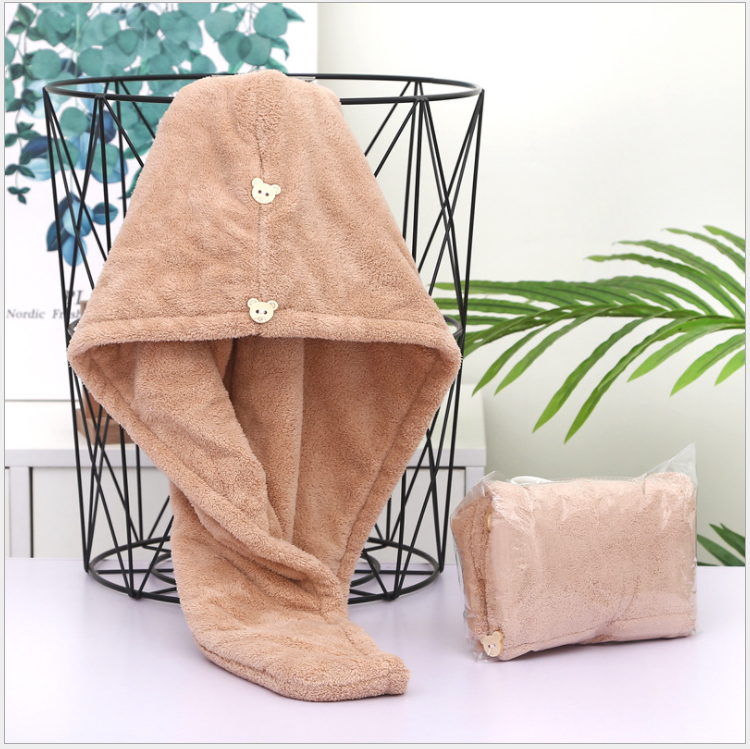 Khăn quấn khô tóc, ủ tóc