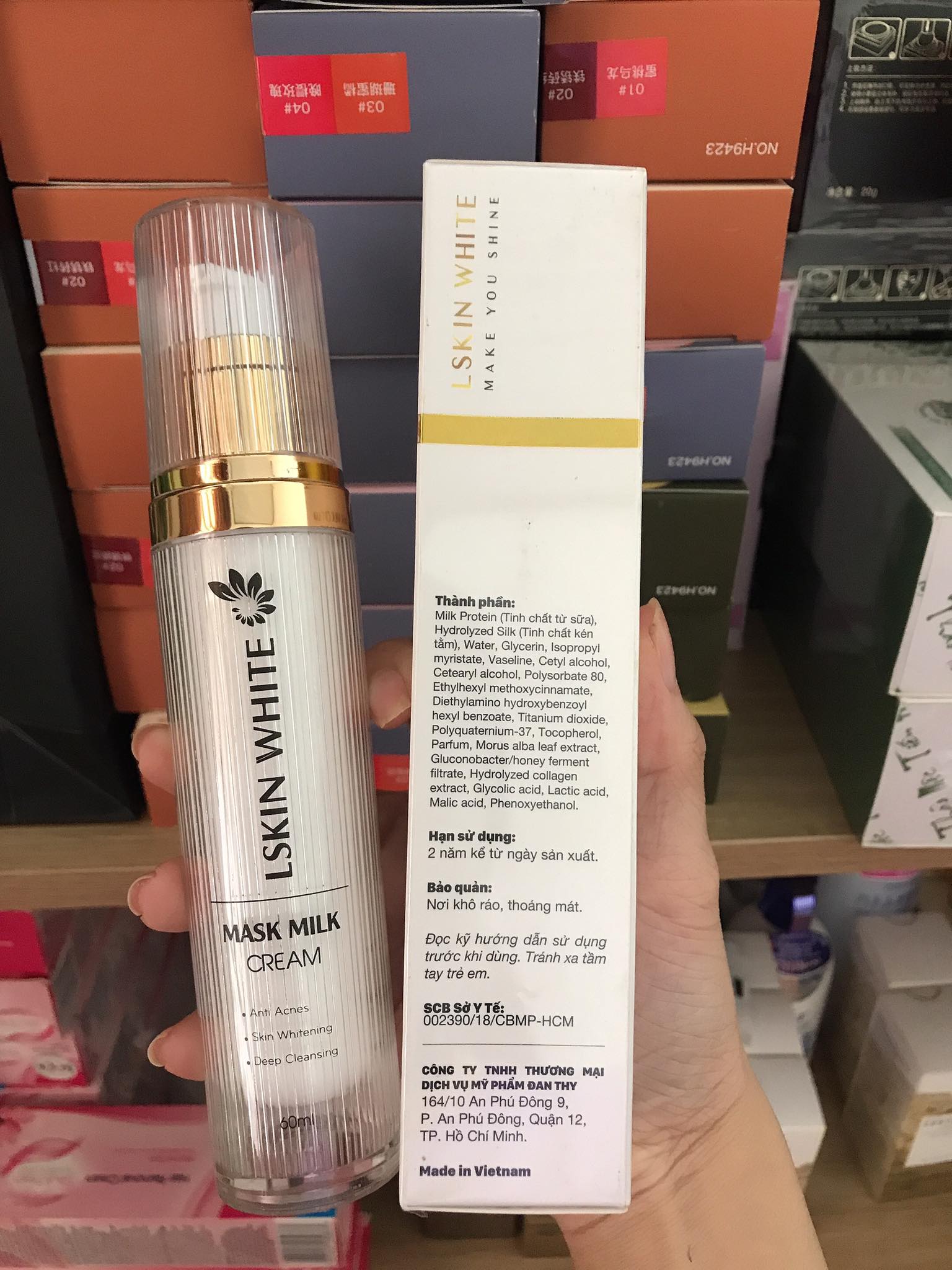 Ủ Kén Tằm Lskin White Đan Thy