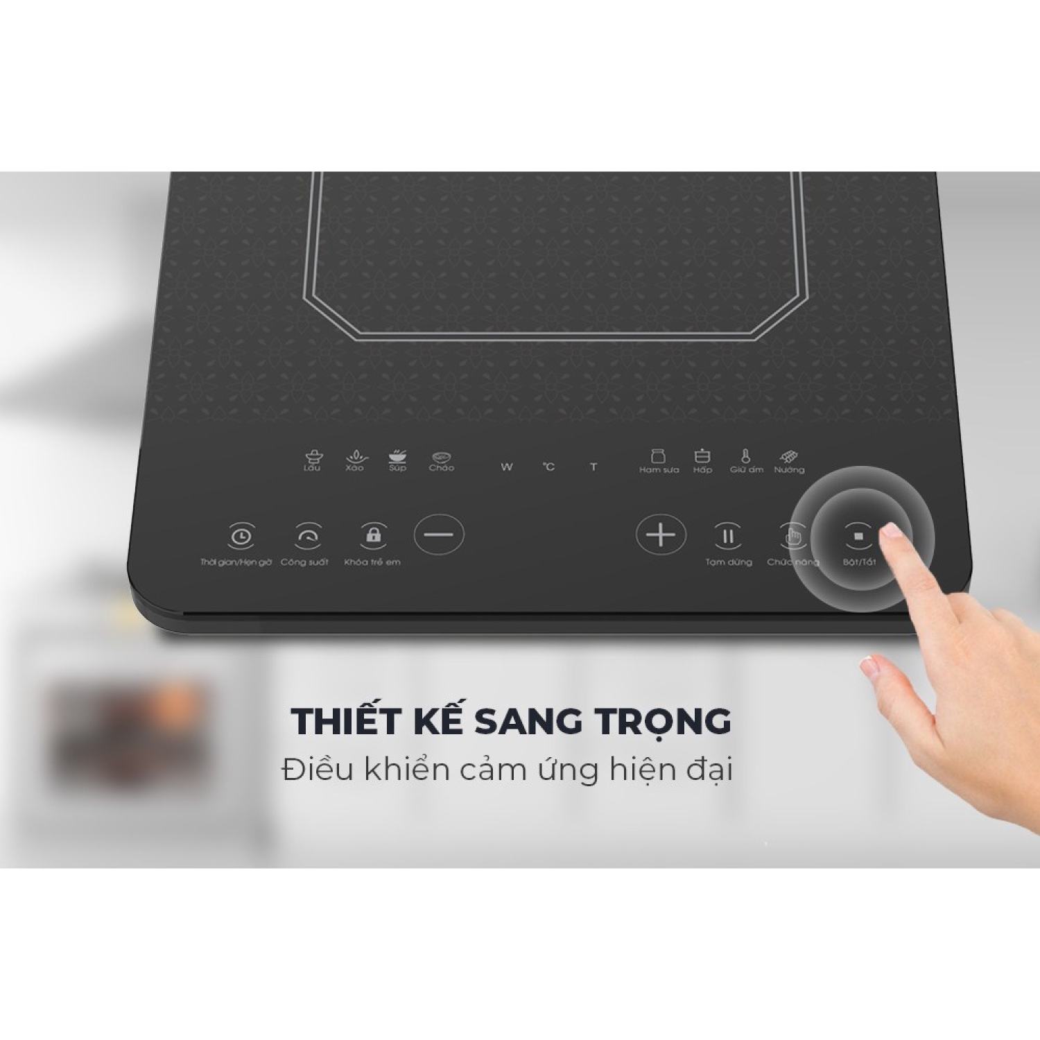 Bếp từ cảm ứng Sunhouse SHD6802 (Tặng Nồi)