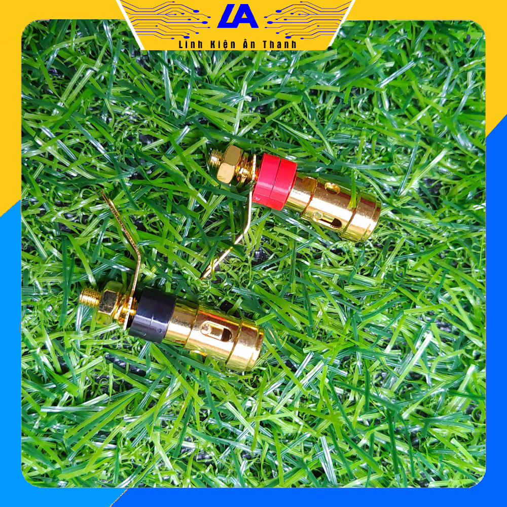 cọc loa nhấn nhả jack loa jack ampli nhấn nhả loại nhỏ giá 1 cặp
