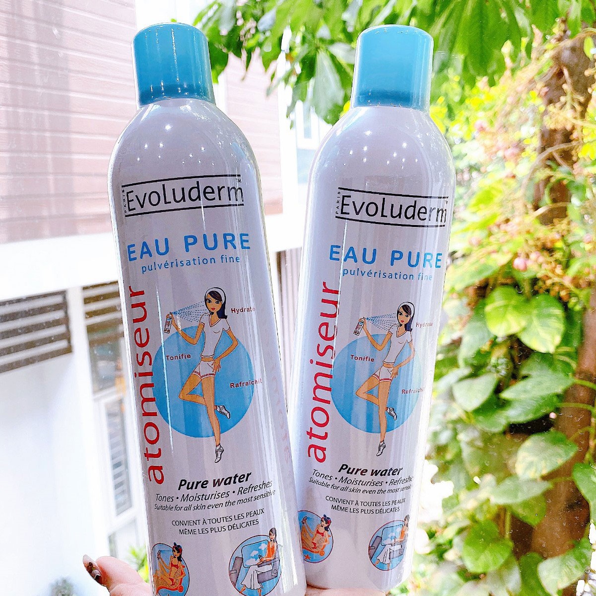 Xịt Khoáng Cấp Ẩm Làm Dịu Da Evoluderm Pháp