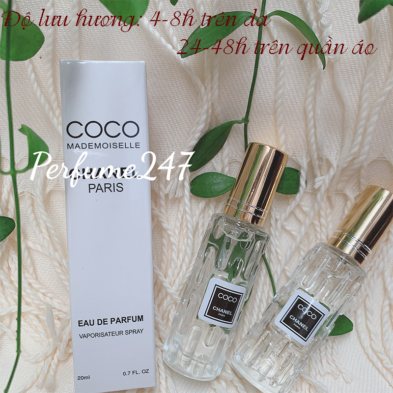 [HCM][ GIÁ SỈ] COMBO 10 CHAI NƯỚC HOA 20ML ( MÙI NGẪU NHIÊN )