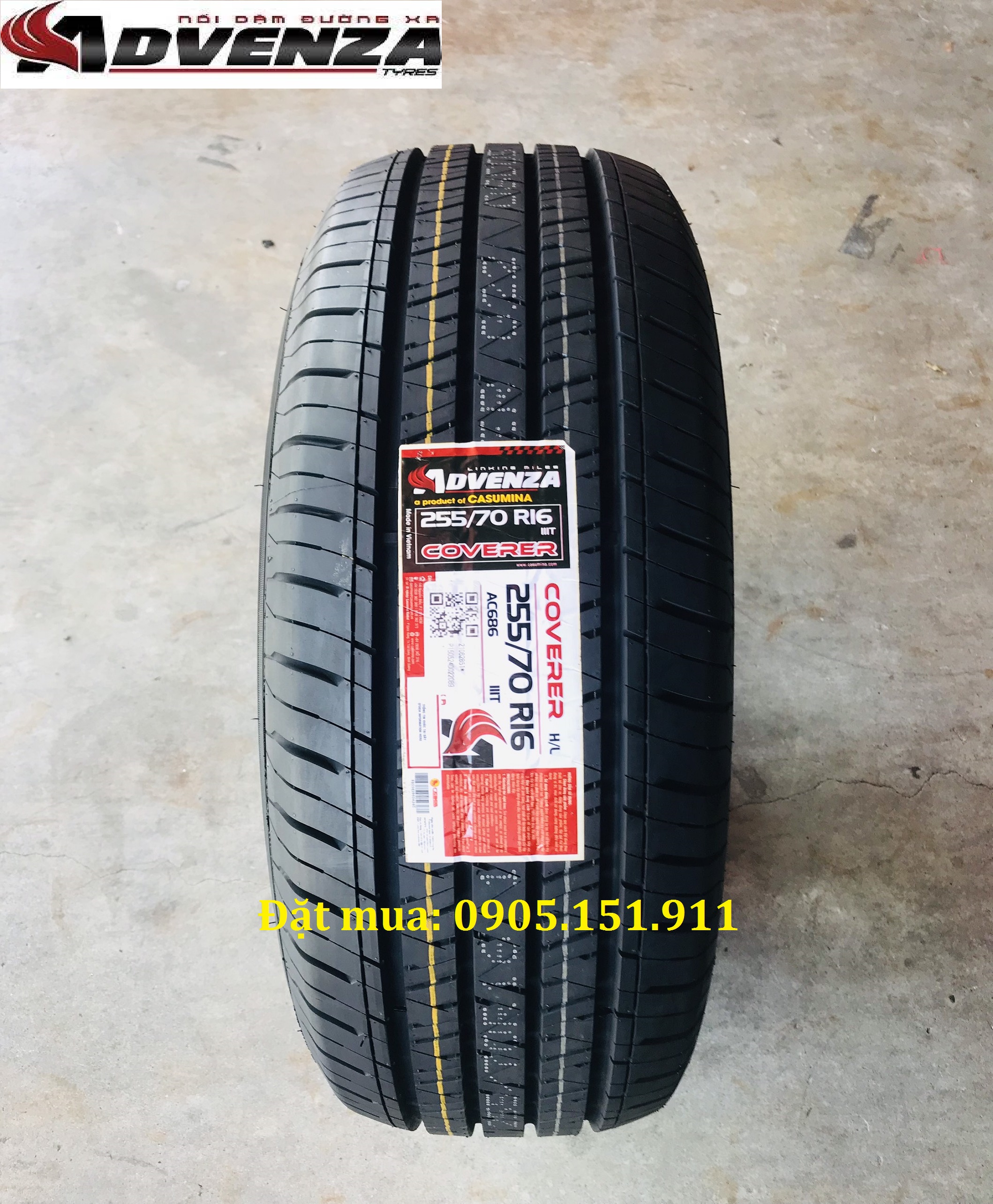 255/70R16 Tires for Vehicles Navara, Ranger, Bt50, Hilux, Triton, Dmax...: Advenza 686. High Quality Tires...Top 1 Best Seller