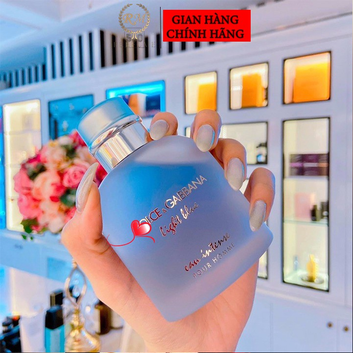 {Chính Hãng} Nước Hoa Nam 𝐃𝐆 𝐋𝐢𝐠𝐡𝐭 𝐁𝐥𝐮𝐞 𝐄𝐚𝐮 𝐈𝐧𝐭𝐞𝐧𝐬𝐞 𝐏𝐨𝐮𝐫 𝐇𝐨𝐦𝐦𝐞 10ml