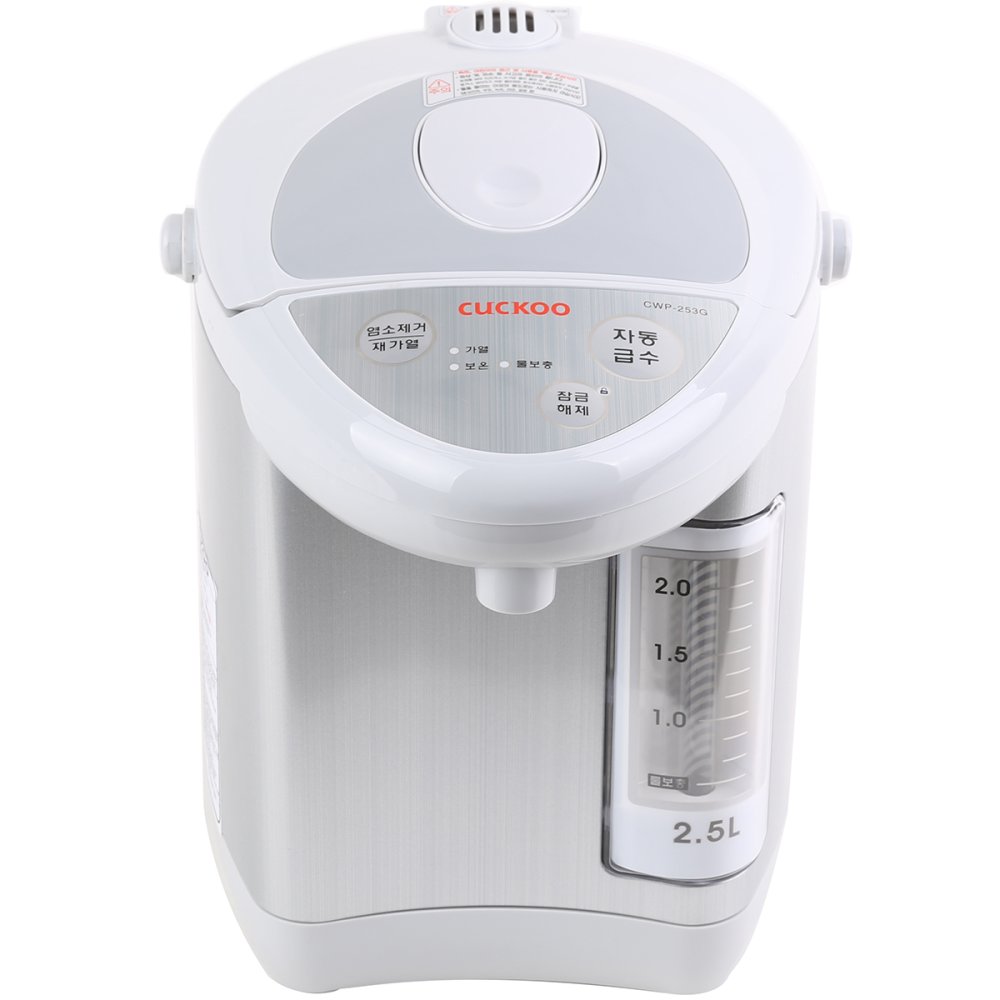 Bình thủy điện Cuckoo CWP-253G 2.5L (Trắng)