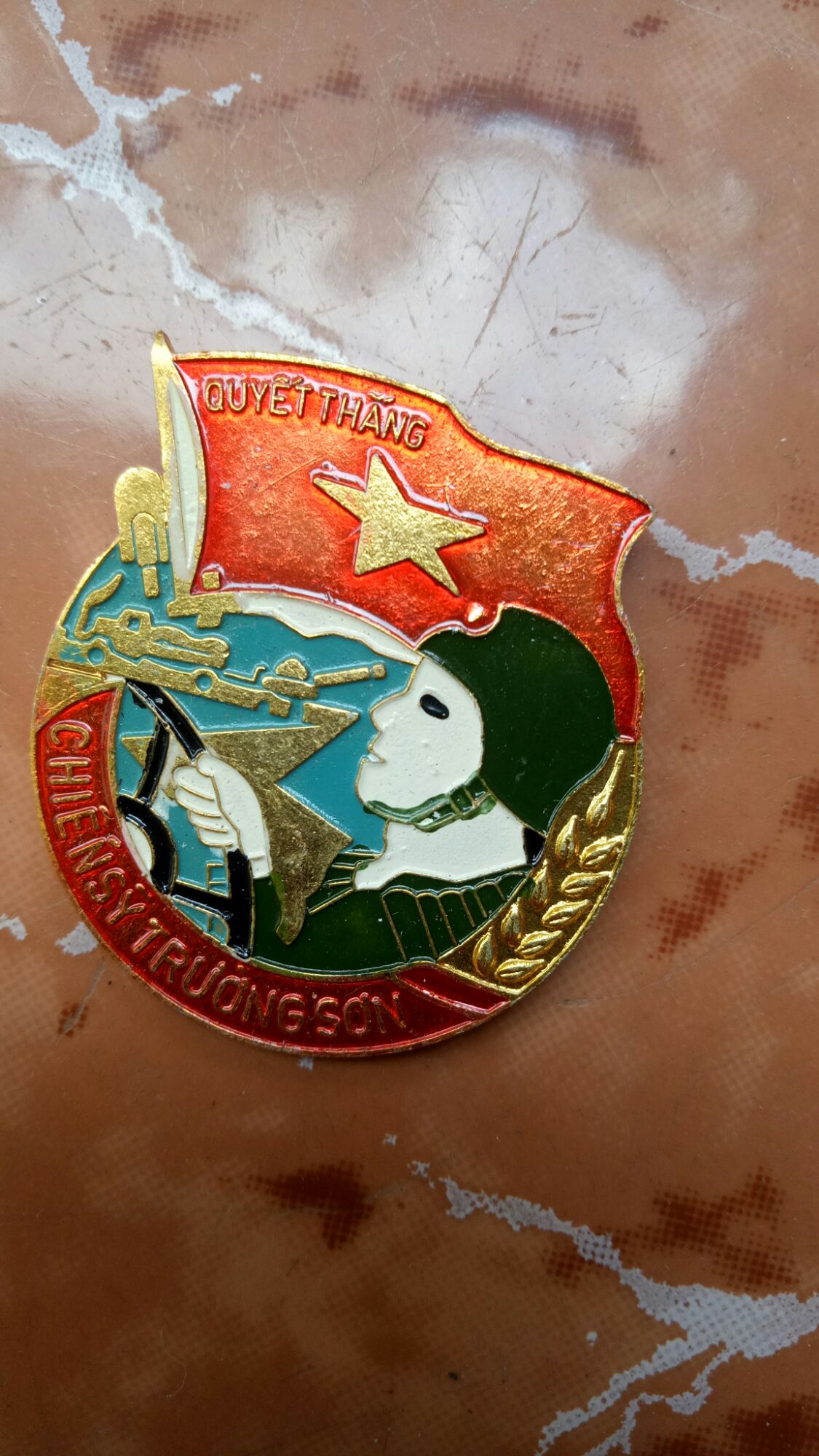 Badge of Truong Son 559Th Brigade, Spring 1968, 1972, 1975, Ho Chi Minh Decorative Gift
