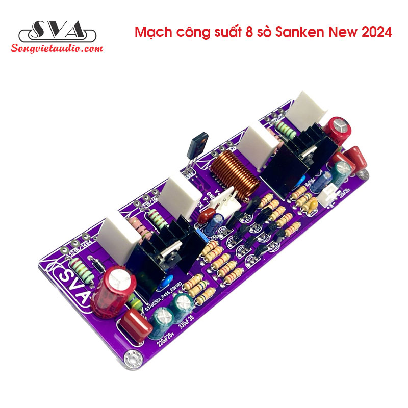 MẠCH CÔNG SUẤT 8 SÒ SANKEN (2 KÊNH) - 1 CẶP