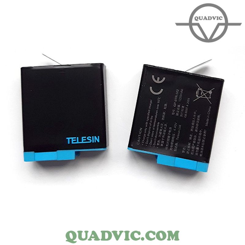 [HCM]Pin sạc Gopro Hero 8/765 Black Telesin