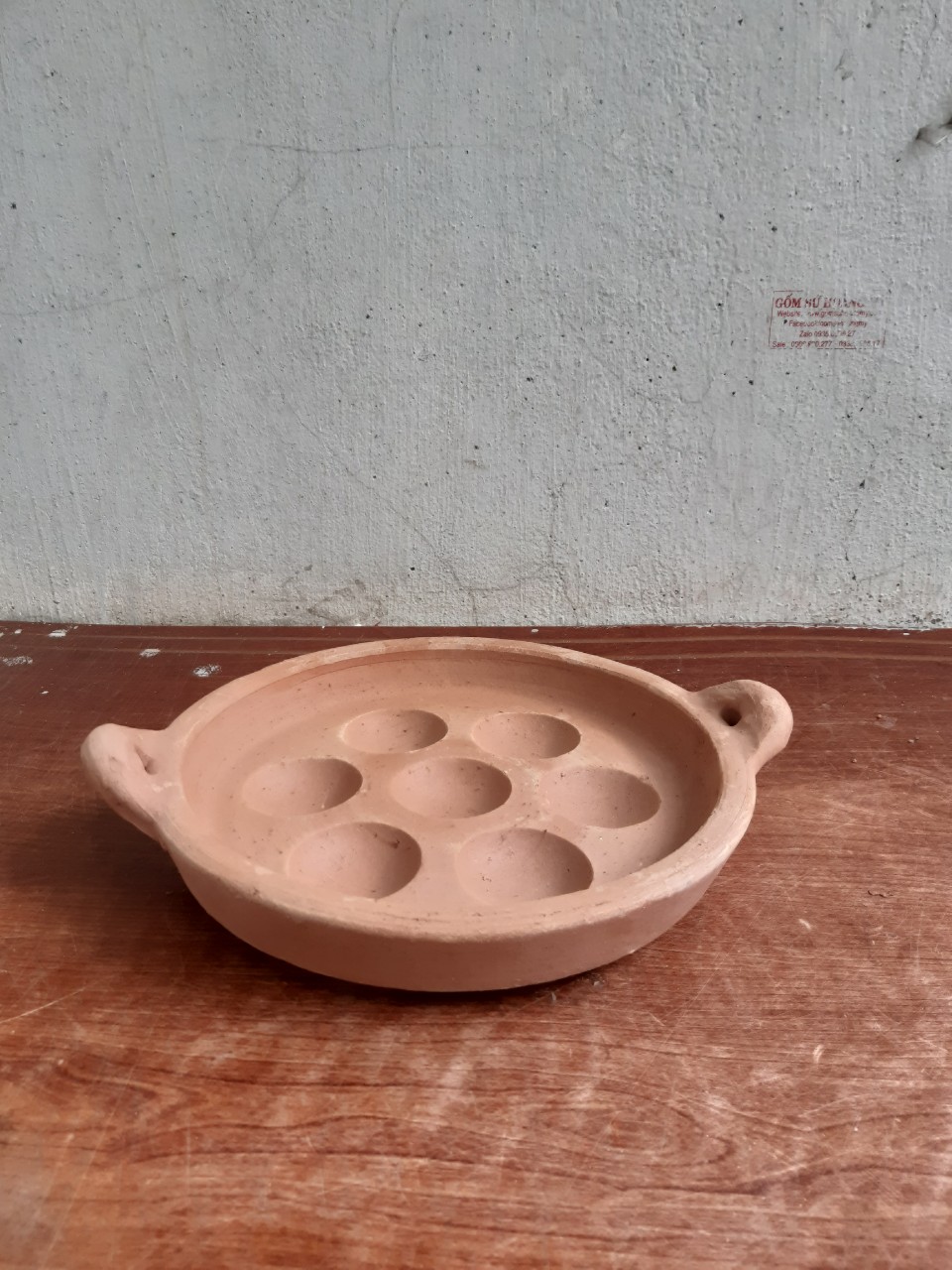 khuôn bánh khọt 7 lổ không nắp