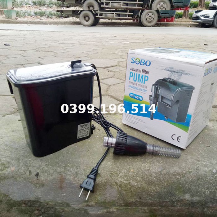 Máy Lọc Thác Hồ Cá SoBoWP - VIPSUN 607H - SOBO 607H