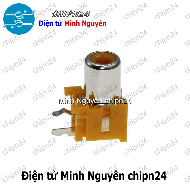 [3 cái] (F116) Jack cắm Audio RCA AV 1 chấu (AV5 Âm thanh Bông sen) - [Chọn Loại] - HHH.00007