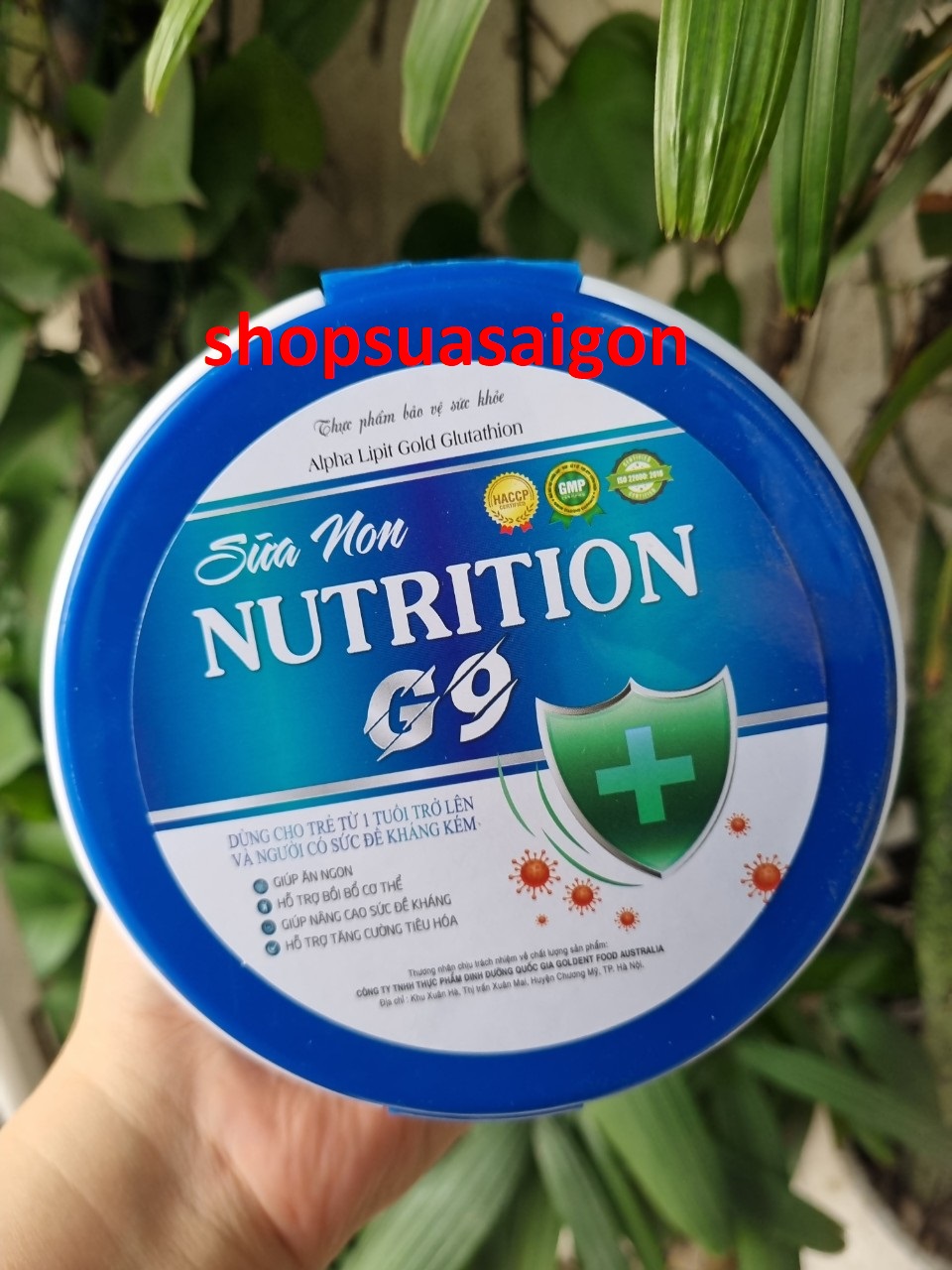 {900gr/hộp HSD 2027} Sữa non Nutrition G9