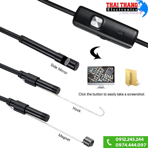Camera nội soi cắm điện thoại Android 2m AC2702