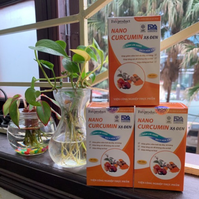 Nano curcumin xạ đen