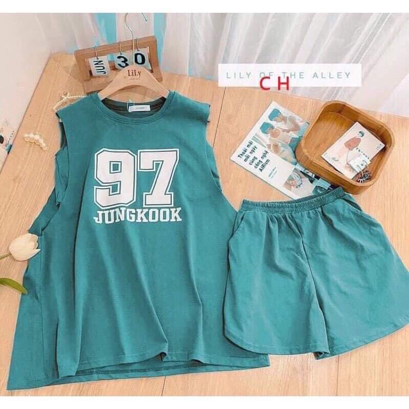 SÉT BA MÓN TANKTOP 97 JUNGK CỰC XINH RUBY 99