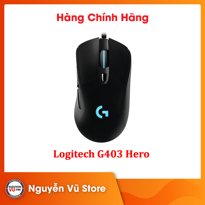 Chuột Gaming Logitech G403 HERO - Hàng Chính Hãng