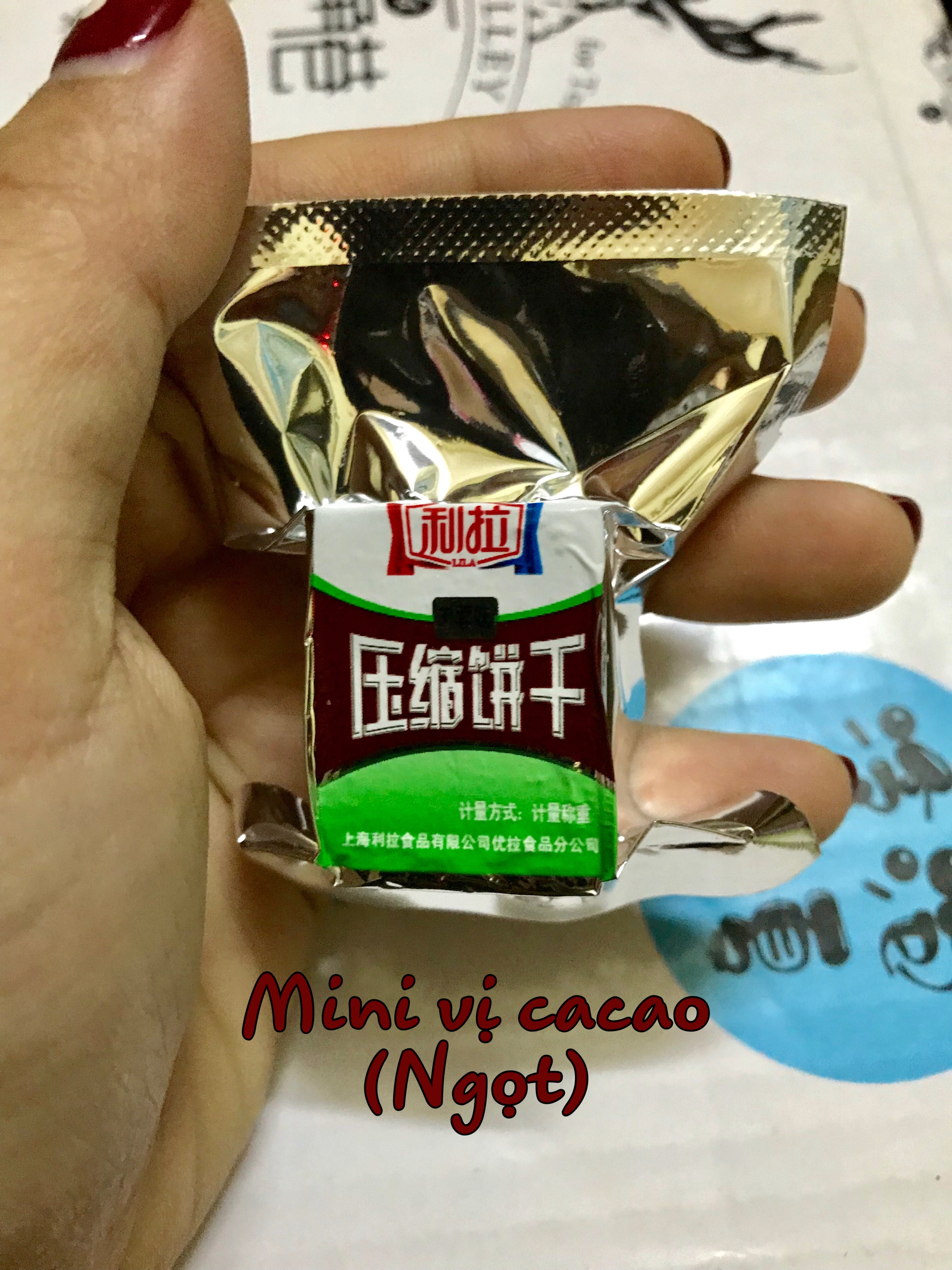 1KG LƯƠNG KHÔ MINI MIX 3 VỊ NGỌT (cacao, đậu phộng, mè đen)