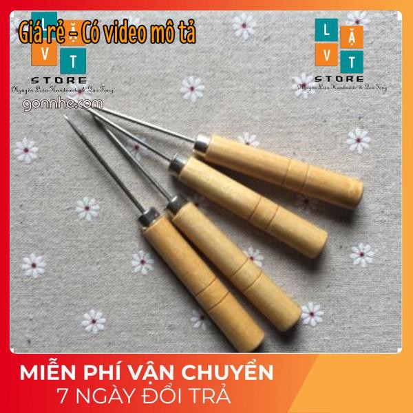 [HCM]Dùi cán gỗ làm đồ handmade gift đất sét len chọc... 2 Size lựa chọn - Chắc chắn