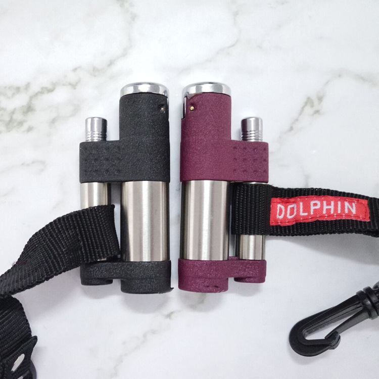 Bật Lửa Gas Khò Móc Khóa Dolphin 069  ( Kim Loại - Xài Gas - Lửa Khò)