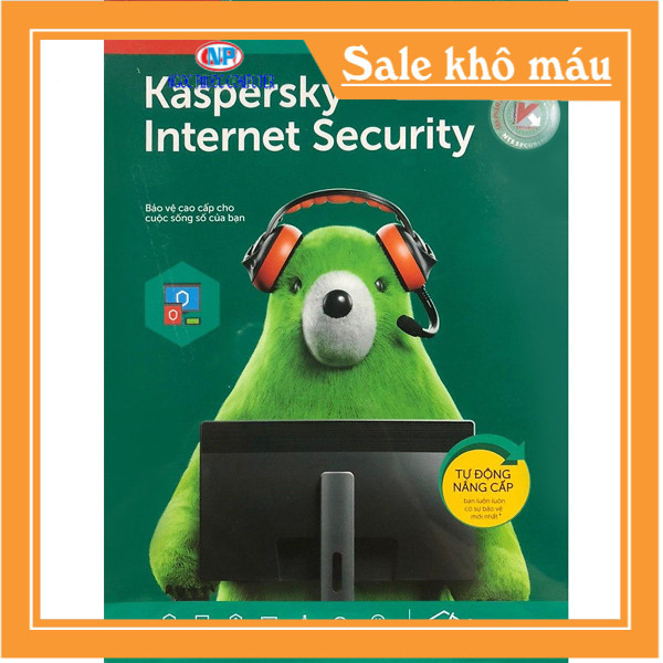 Bảng giá Phần mềm diệt virus Kaspersky Internet Security (KIS) dùng cho 3PC/năm box tem NTS bảo mật cao cấp Phong Vũ