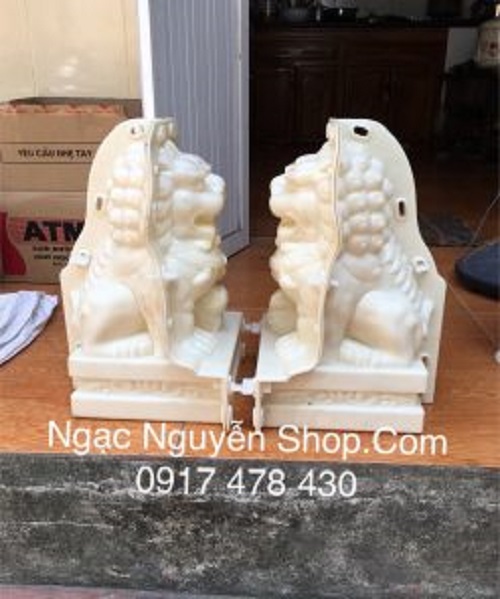 Cặp Khuôn Kỳ Lân Cao 38 cm