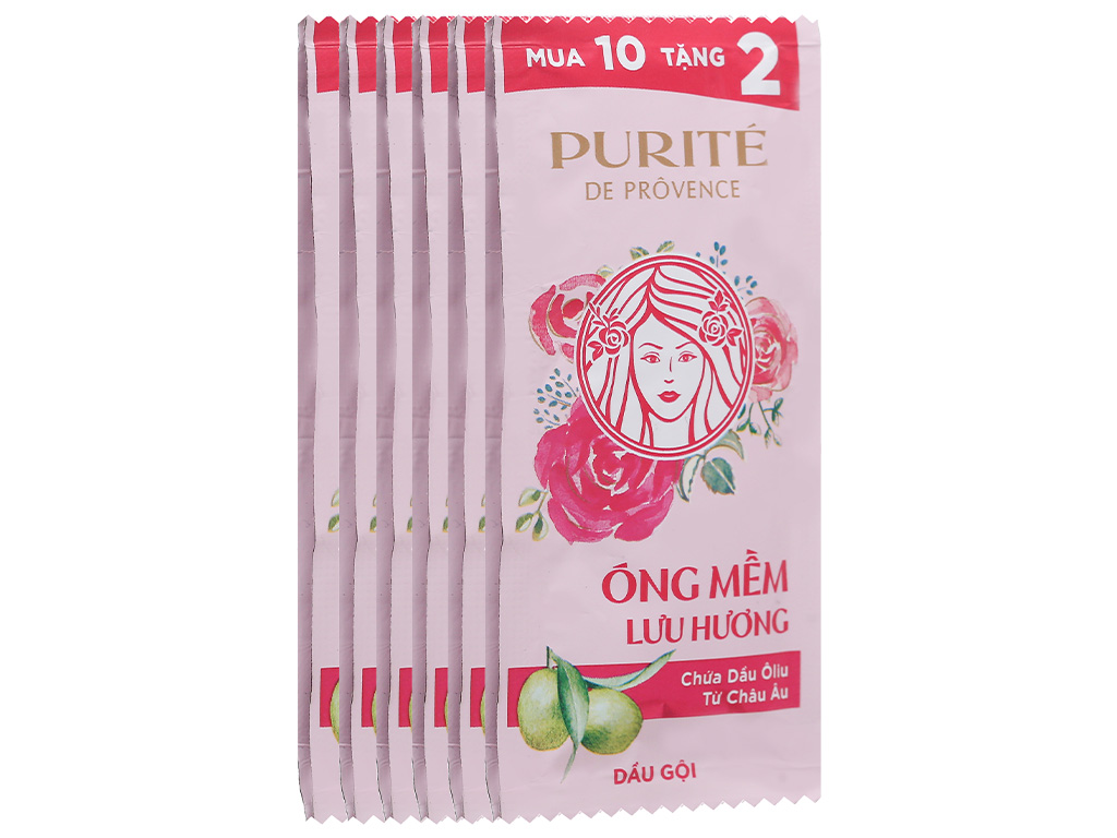 Dầu gội Purité hoa hồng & Olive 5.8ml