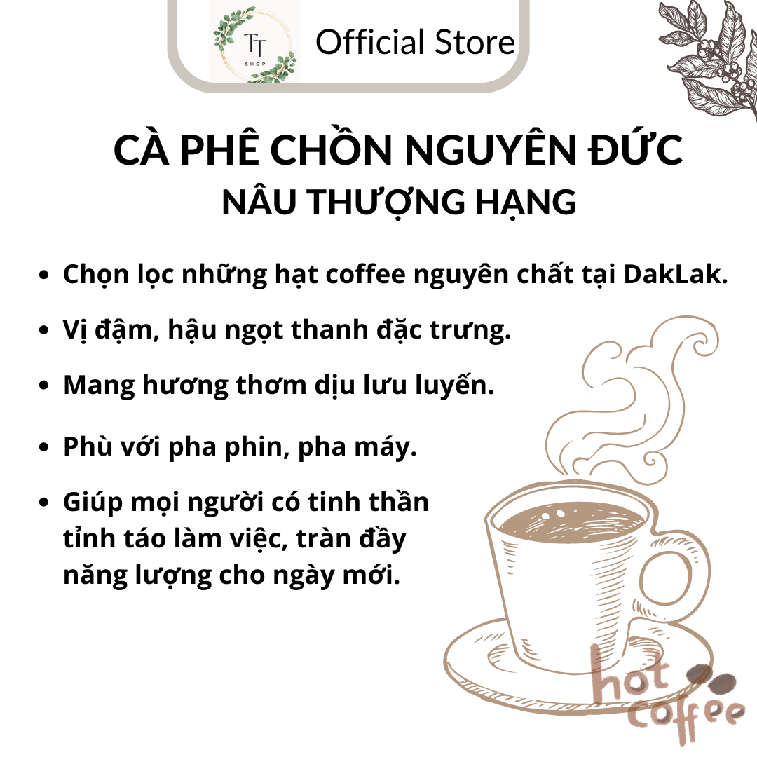 Cà phê Chồn nâu Thượng Hạng