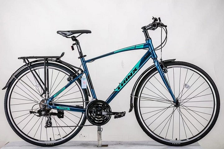 xe đạp thể thao đường phố TRINX FREE 1.0 CITY 2022 khung nhôm, bánh 700c