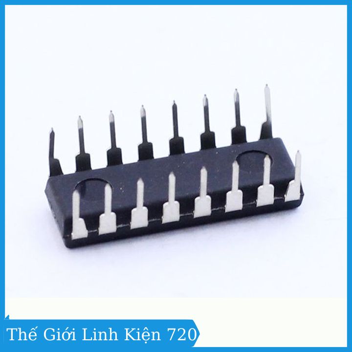 Combo 2 IC 74LS04 Hex Inverter DIP14